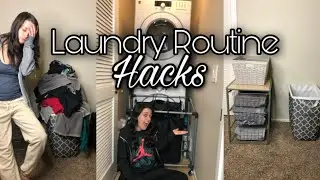 Laundry Routine Hacks | How To Wash ALL Your Clothes In One Day