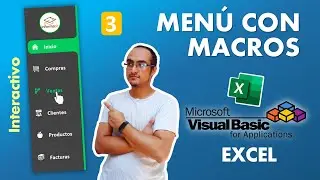 Como hacer un menú de navegación interactivo en Excel (con macros VBA) - Parte 3