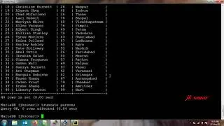 CVS data to MariaDB