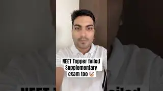 Neet topper failed board exam #neet #neet2024 #neettopper #pw #allen #trending #viralnews #news #jee