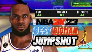 I FOUND THE BEST *BIGMAN* JUMPSHOTS IN 2K23! CURRENT GEN! BIGGEST GREEN WINDOW FOR 7ft+