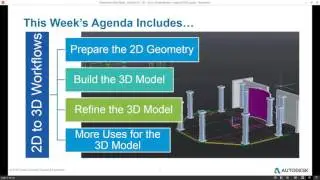 The 3rd Dimension: 2D to 3D Workflows in AutoCAD 2017