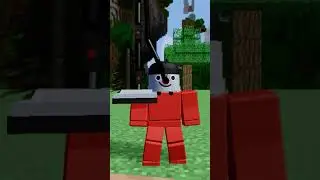 У Стива опухла рука в Roblox 