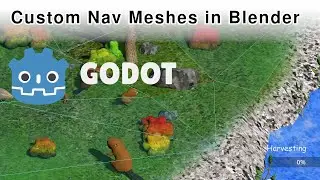 Custom NavMeshes in Godot 4.2 and Blender