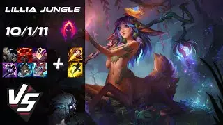 JUNGLE Lillia vs Kindred - NA Challenger Patch 14.10
