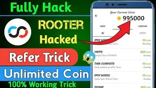 Rooter App Unlimited Trick | Rooter App New Trick | Rooter App H@ck Trick | Rooter