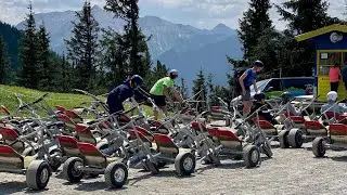 Mountain Gokart Österreich 7 km bergab. am 07/2021