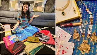 Dui Maa India Theke Ki Ki Pathalo | Paithani Saree | Nose Ring #banglavlogger