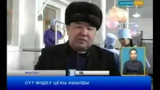 Сүт өңдеу цехы ашылды