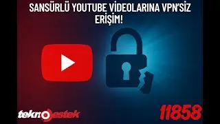 🚀 Sansürlü YouTube Videolarına VPN’siz Erişim! 🔓📺