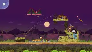 Angry Birds Friends Level 5 Tournament 1636 three stars NO POWER-UP walkthrough 2025-10-25