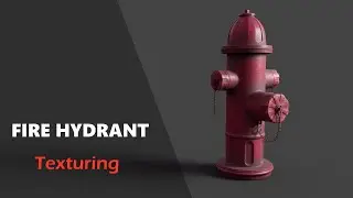 Substance Painter, ACES color space - Fire Hydrant - Texturing - Part 4