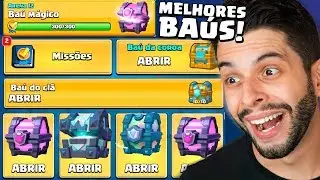 OPEN ALL THE BEST FREE CHESTS IN CLASH ROYALE AT ONCE!
