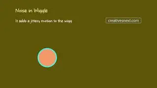 Vector Animation AE Expressions 03 Noise in Wiggle