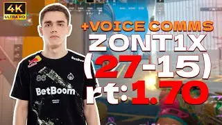 zont1x (27-15) SoloQ +VOICE COMMS l (nuke) l EU FACEIT RANKED l 