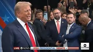 Trump on doing second debate against Harris