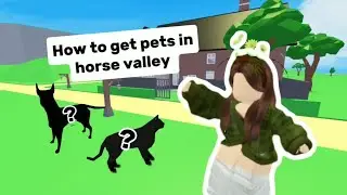 🌲✨💚 || How to do the NEW MYSTERY QUEST in horse Valley || Get your OWN pet || 🐴🐱🐕