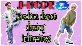 J-hope random dance during interviews | Hobi funny dance | #bts #jhope #hobi #btsinterview