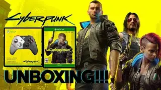 Cyberpunk 2077 DOUBLE UNBOXING!! Controller + Game| Xbox Series X