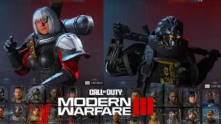 NEW All Upcoming MW3 Season 2 Reloaded Cosmetic Bundles Operator Skins GODZILLA X KONG WARHAMMER 40K