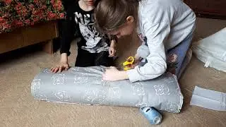 Распаковка ткани из Иваново. хлопок 100% - бязь, поплин, перкаль , сатин