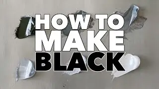 How To Make Black: Mix Black Paint Using The Color Wheel, With Oil Or Acrylic Paint | Art Lesson
