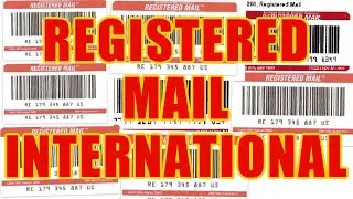 How To Prepare and Send REGISTERED MAIL WITH MORE DETAIL using POST OFFICE SERVICE for INTERNATIONAL
