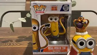 Opening a Mega Minion Tim Despicable Me 4 Funko Pop
