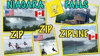 Niagara Zipline to The Falls (USA- CANADA)