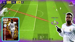 efootball vinicius junior best goal #efootball #gaming #games