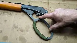 Hot Rodded Daisy Model 1938B Red Ryder Carbine in for additional work. Restomod!
