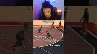 Bro lost it while playing a dribble god in NBA 2K24😭