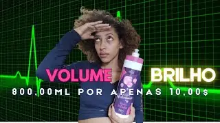 Ativador de Cachos mais Barato|Como dar Volume no Cabelo|Finalizando com apenas 10 reais
