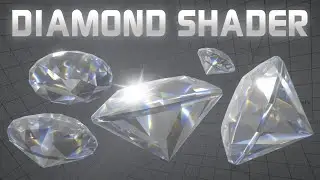 Guide how to make diamond shader using Unity Shader Graph
