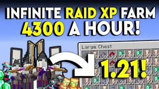 BEST 1.21 RAID FARM Minecraft Tutorial - INFINITE & EASY!