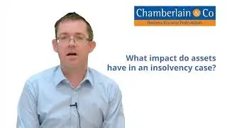 What impact do assets have in an insolvency case?