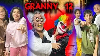 GRANNY ANNESİ vs KATİL PAYLAÇO KAPIŞIYOR ! GERÇEK HAYATTA GRANNY #12 (Fenomen Ailesi Grani)