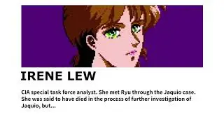 Ninja Gaiden Episode III - Irene Lew (Profile)