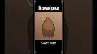 Dovahbear steals a snout from a whooly.  