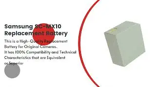 Replacement Battery for Samsung SC-MX10
