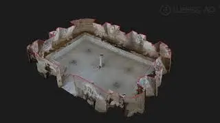 3D point clouds Stone Temple qingyang sikusi_222 point clouds