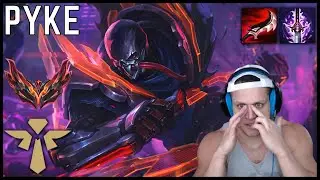 ❄️ Tyler1 BACK IN GRANDMASTERS 300+ LP | Pyke Support Gameplay | Support Challenge | Season 12 ᴴᴰ