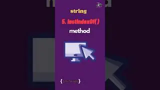 5. lastIndexOf method in Javascript |String methods in javascript|