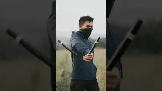 😅 beginner playing nunchaku 