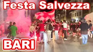 Il Bari vince e si salva, esplode la festa biancorossa Play out serie B