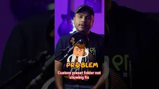 Fix Custom presets importing problem in premiere pro 