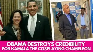 Obama LASHES OUT at Black Men as PANIC INTENSIFIES, FINALLY Admits Kamala is LOSING Black Support