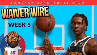 Week 5 Waiver Wire Season long adds & Streamers - NBA Fantasy Basketball 2021