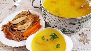 🇺🇦🐓КУРЯЧИЙ ЛЕВЕШ. БУЛЬЙОН З ДОМАШНЬОЇ КУРКИ. ДО БУДЬ-ЯКОГО СВЯТКОВОГО СТОЛУ. НОВОРІЧНЕ МЕНЮ 2024.🐓🇺🇦