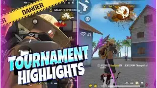 TOURNAMENT HIGHLIGHTS 🇮🇳 || 1 VS 3 UNBELIEVABLE CLUTCH IN TOURNAMENT 🤯💯 || FREEFIRE ||